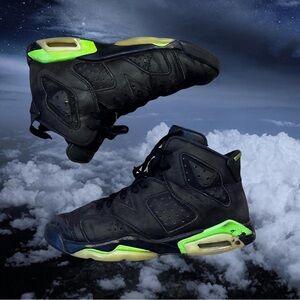 Size 6.5 - Jordan 6 Retro Electric Green 2021
